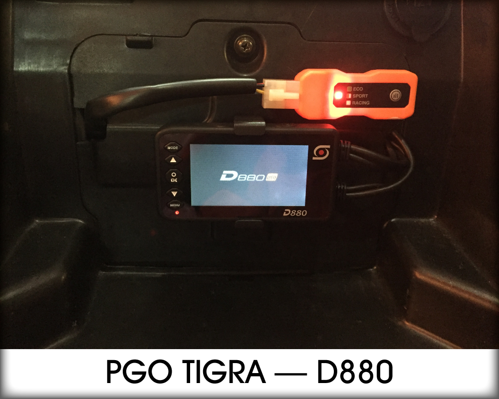 PGO Tigra地瓜-d880 installation